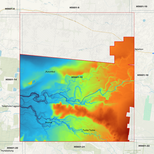 Kurumbul 1m Digital Elevation Model (H5601-15)