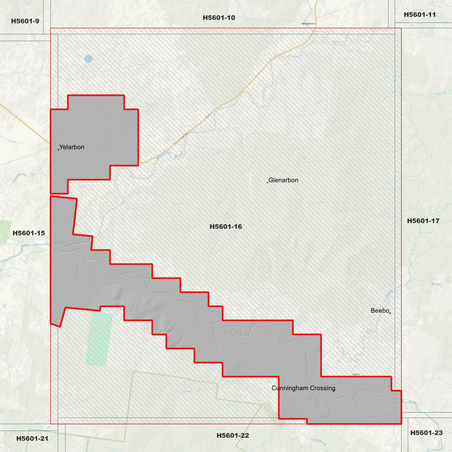 Yelarbon 1m Digital Elevation Model (H5601-16)