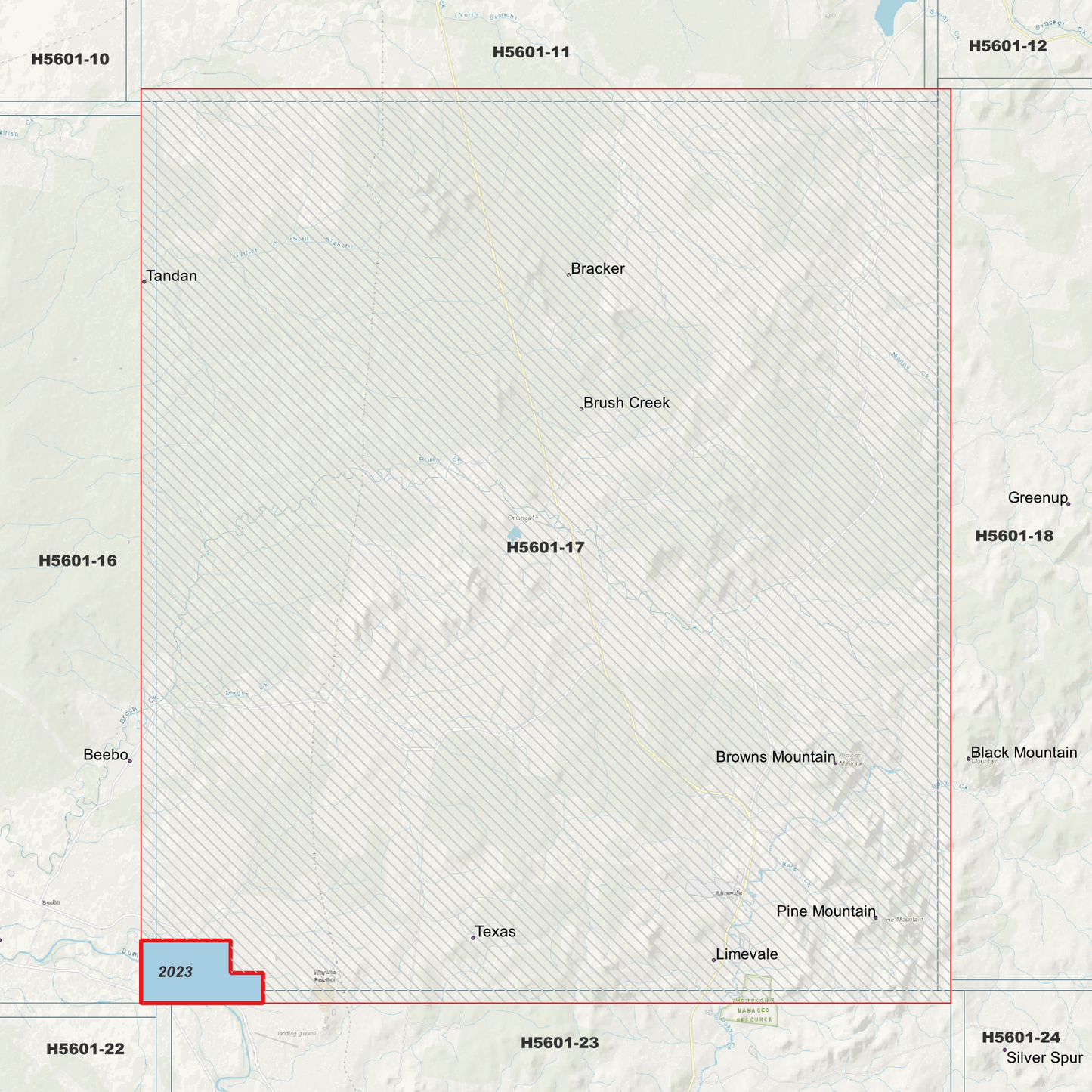 Limevale 1m Digital Elevation Model (H5601-17)