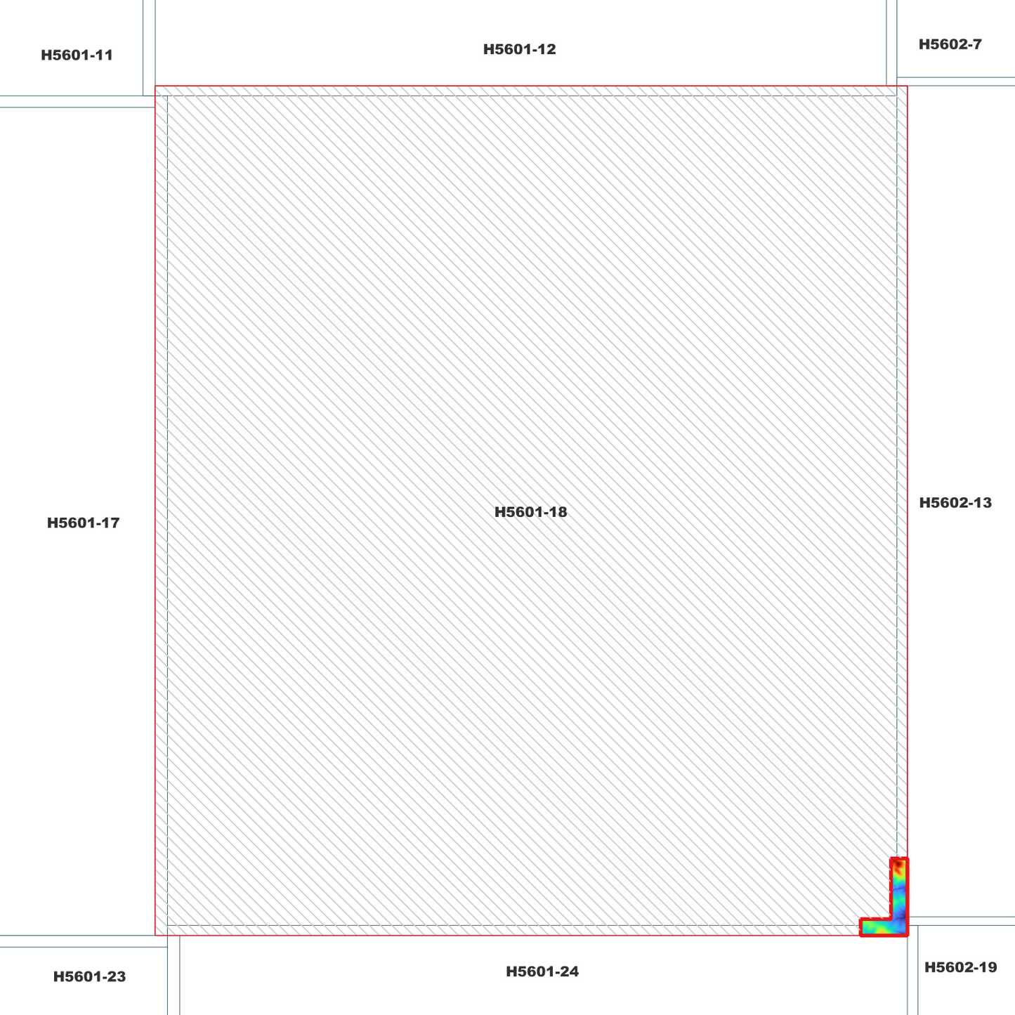 Mount Bullaganang 1m Digital Elevation Model (H5601-18)