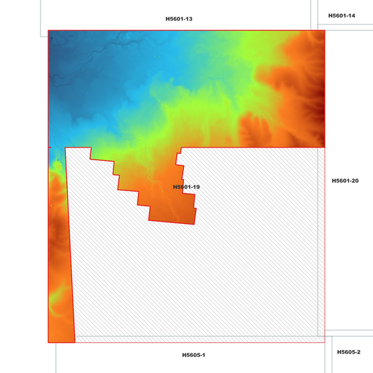 Tulloona 1m Digital Elevation Model (H5601-19)