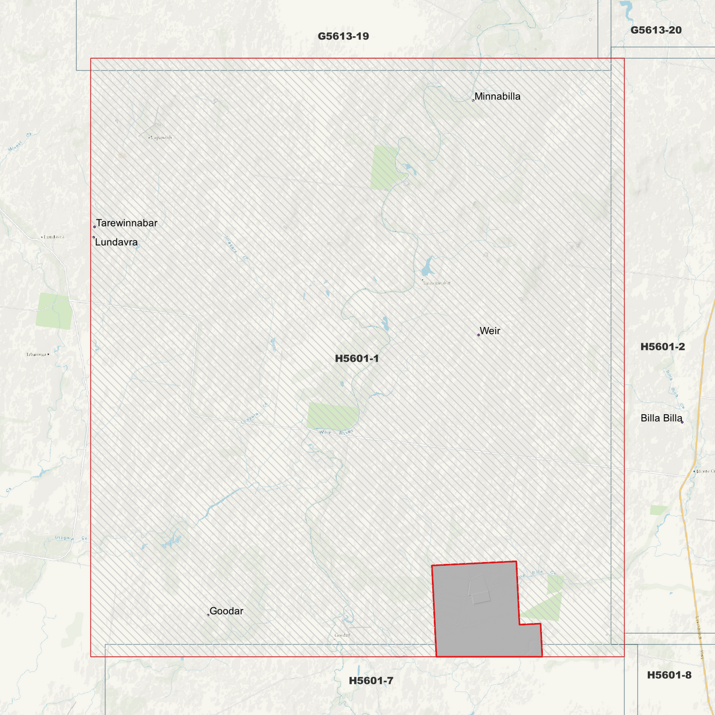 Tarewinnabar 1m Digital Elevation Model (H5601-1)
