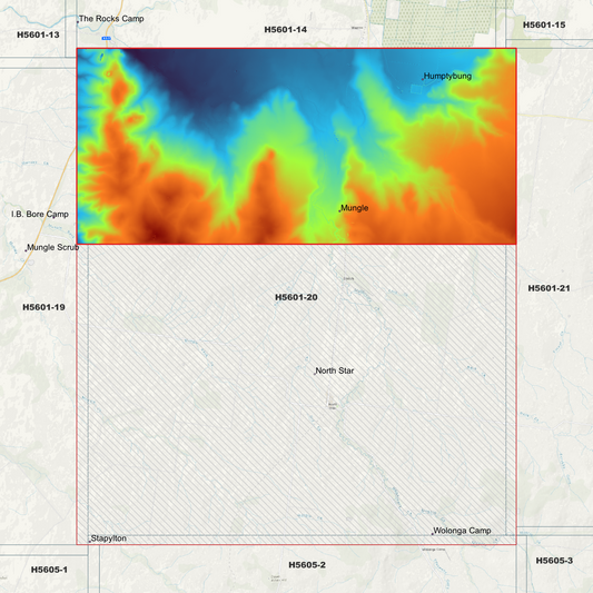 North Star 1m Digital Elevation Model (H5601-20)