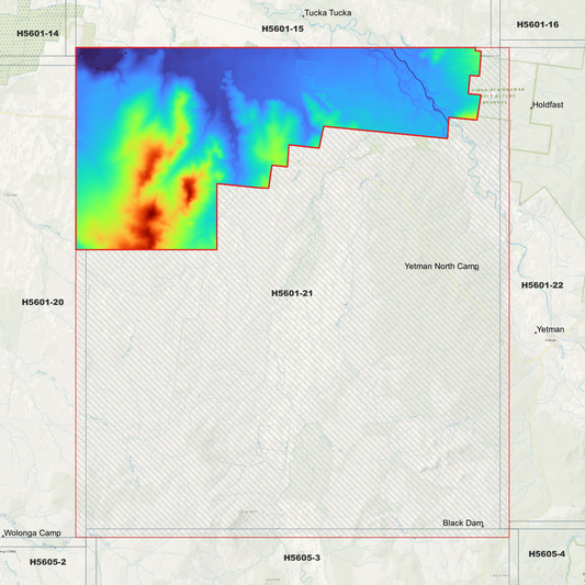 Ngoonyalah 1m Digital Elevation Model (H5601-21)
