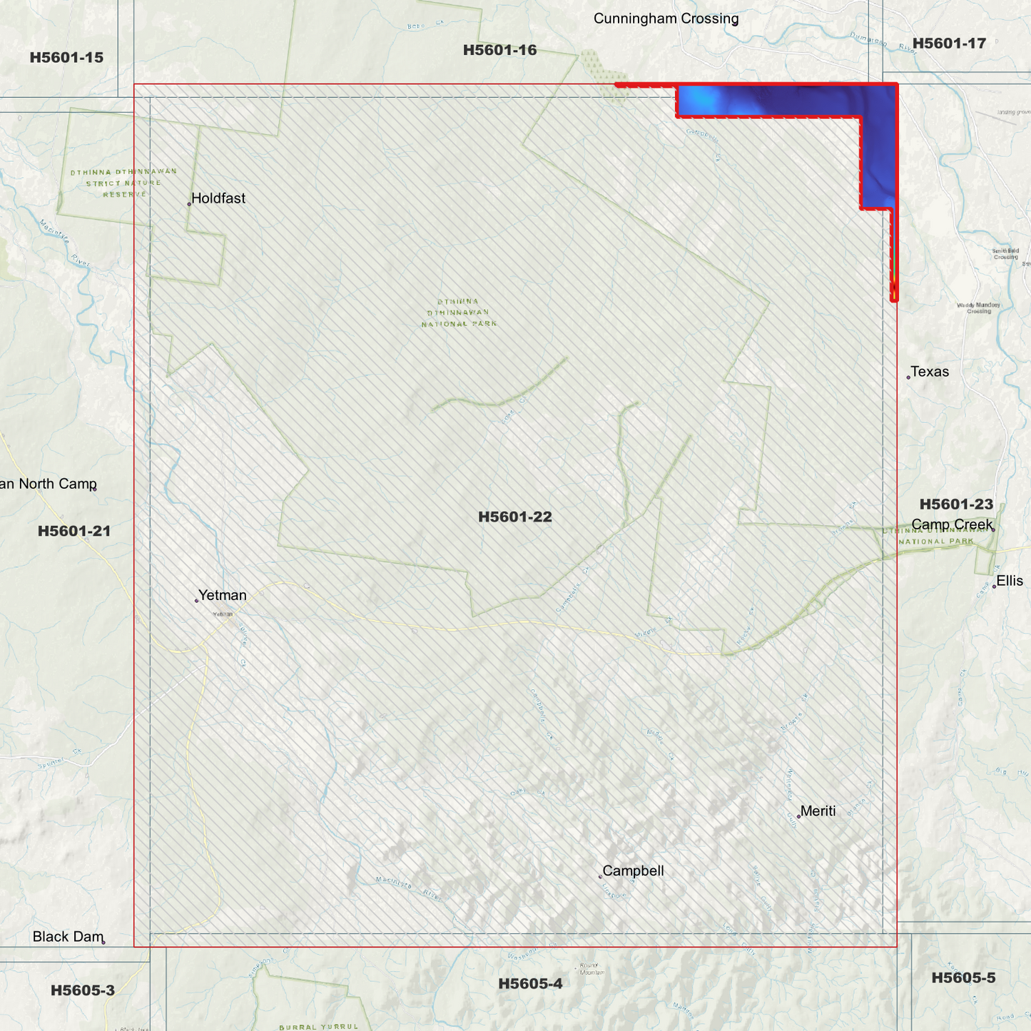 Yetman 1m Digital Elevation Model (H5601-22)