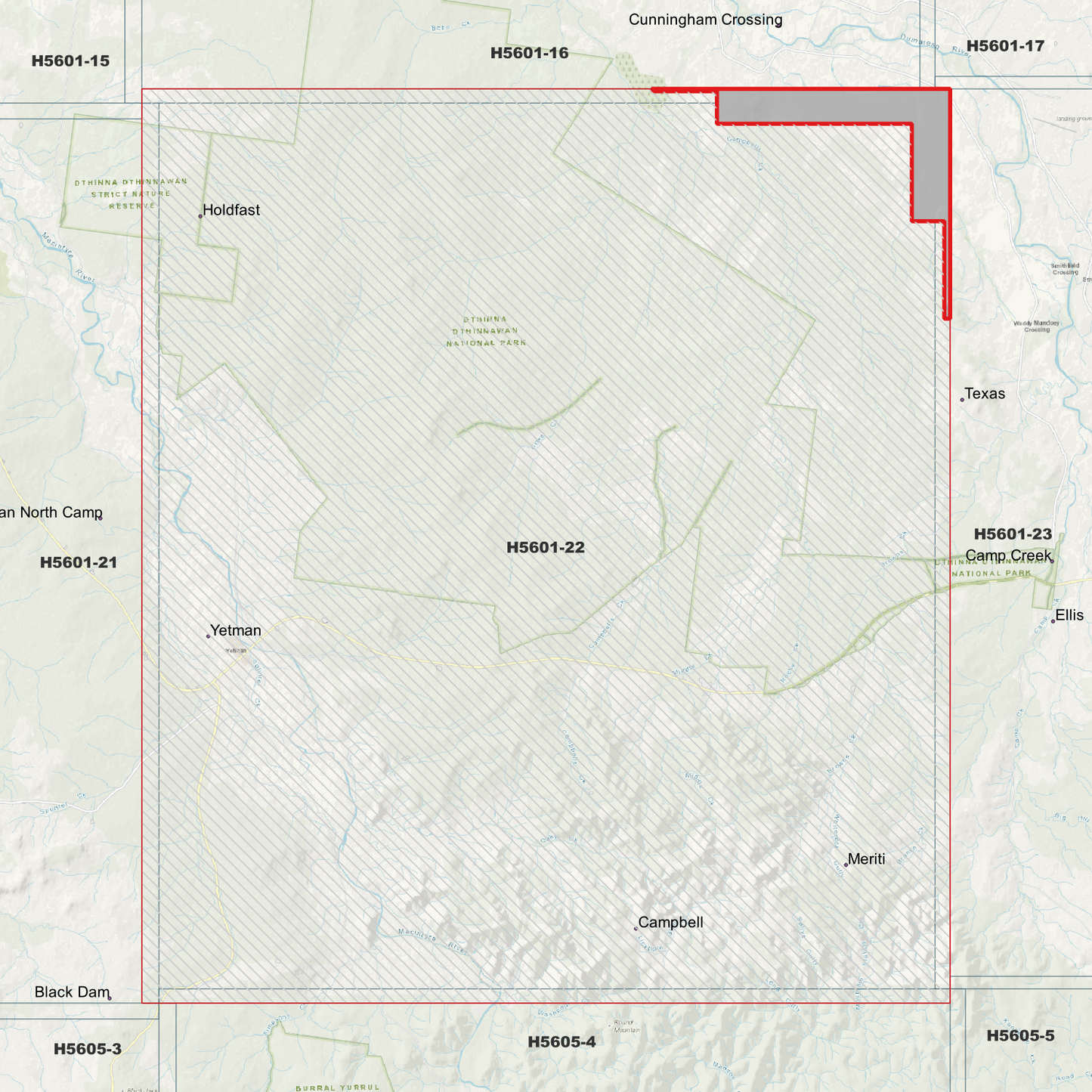 Yetman 1m Digital Elevation Model (H5601-22)