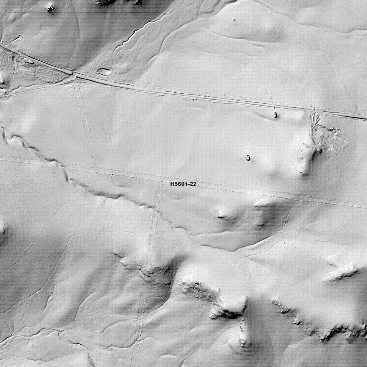 Close-up Yetman 1m hillshade showing local terrain detail.
