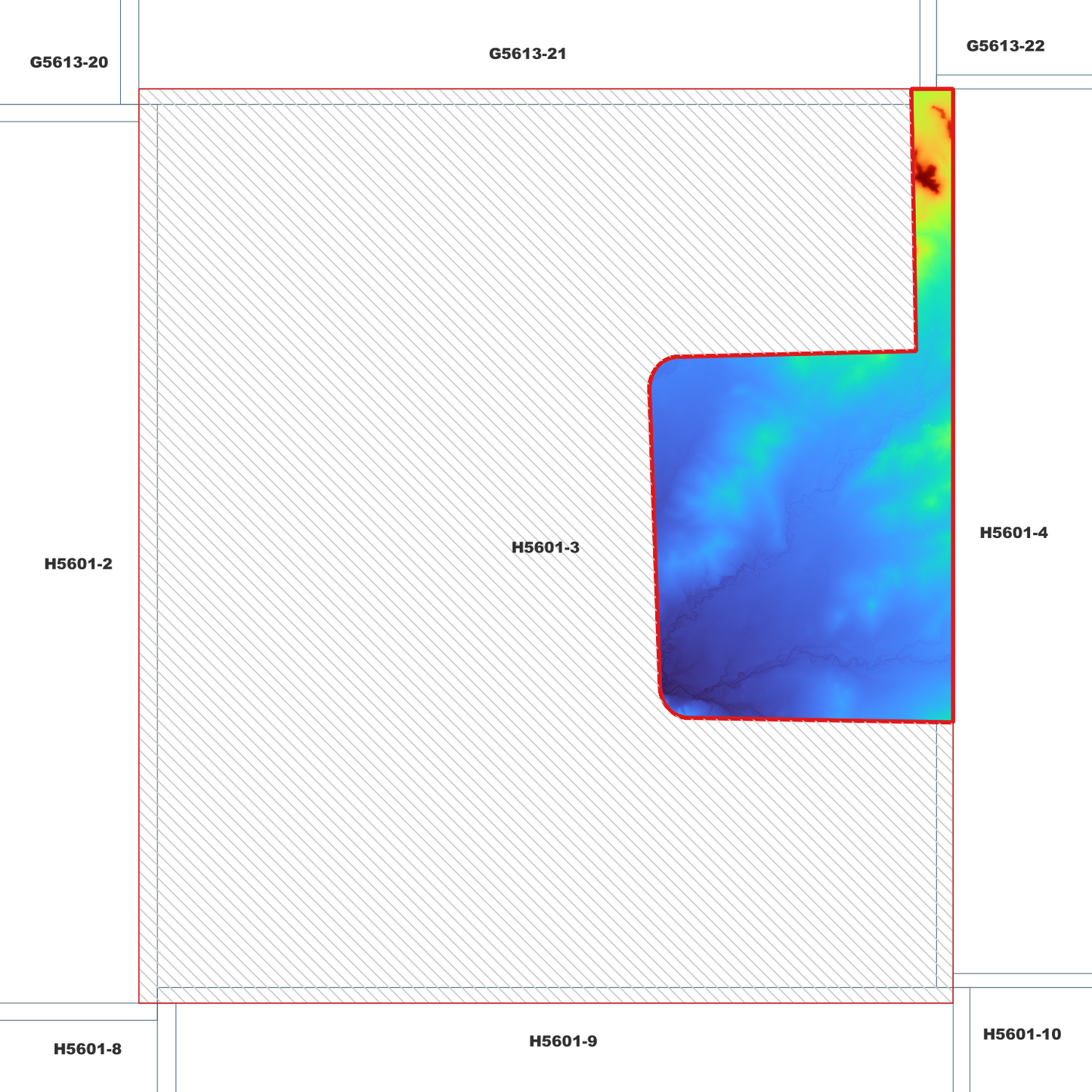 Wyaga 1m Digital Elevation Model (H5601-3)