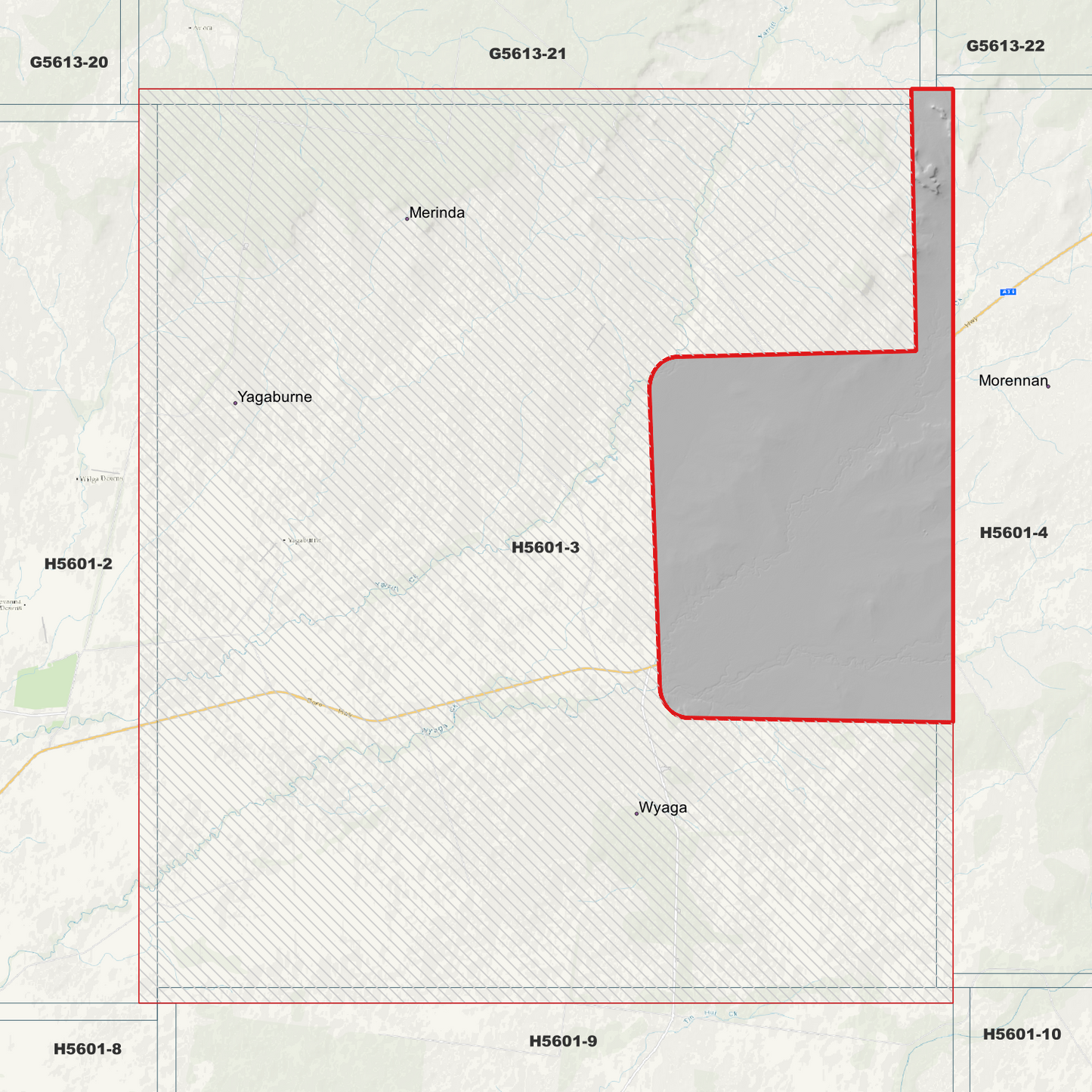 Wyaga 1m Digital Elevation Model (H5601-3)