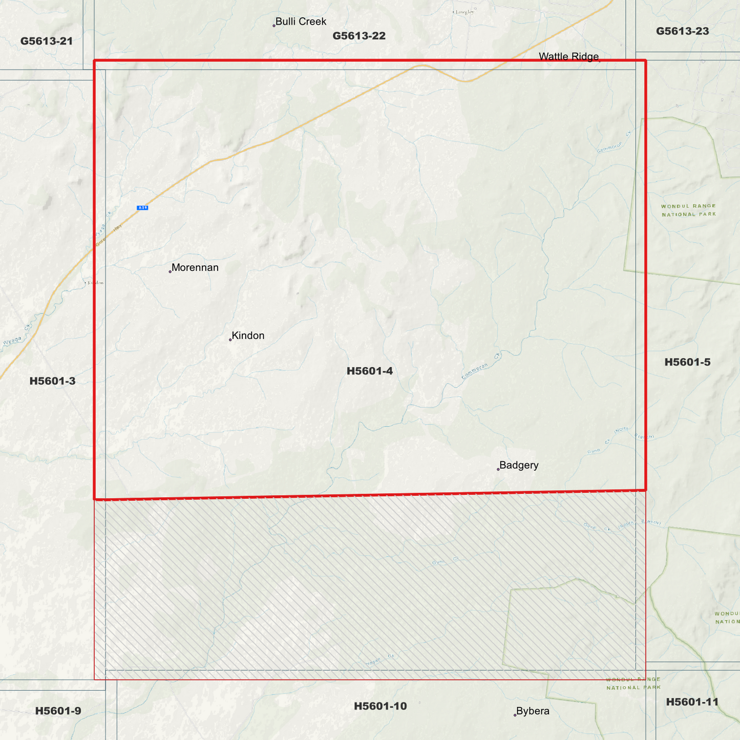Kindon 1m Digital Elevation Model (H5601-4)