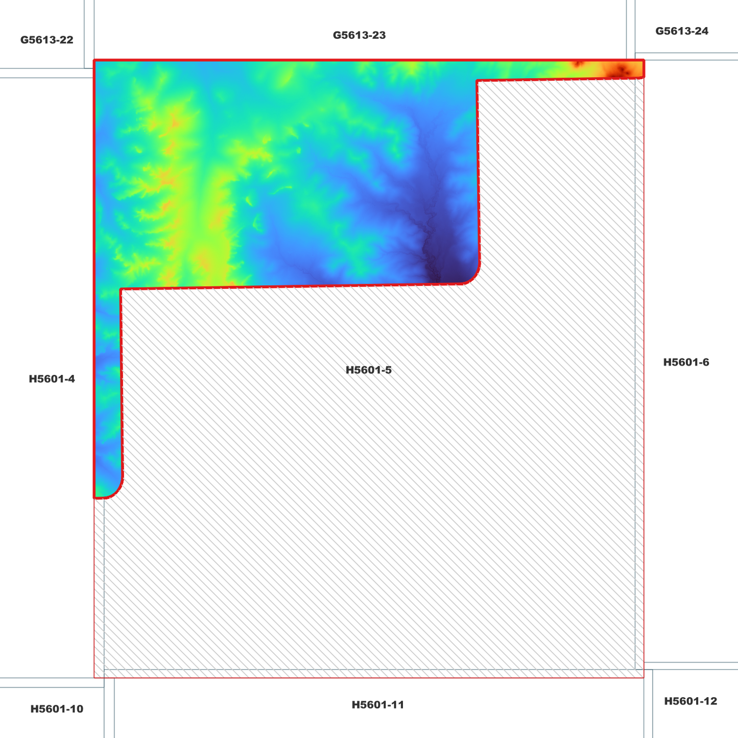Mount Doomville 1m Digital Elevation Model (H5601-5)