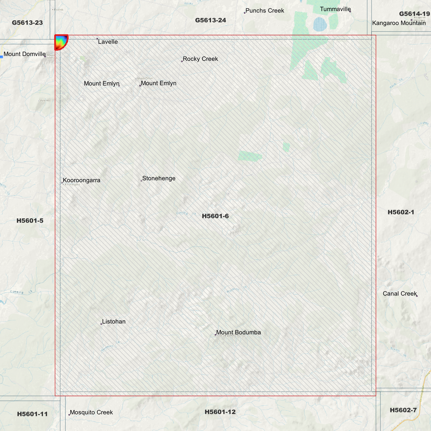 Mount Emlyn 1m Digital Elevation Model (H5601-6)
