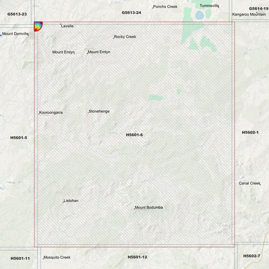 Mount Emlyn 1m Digital Elevation Model (H5601-6)