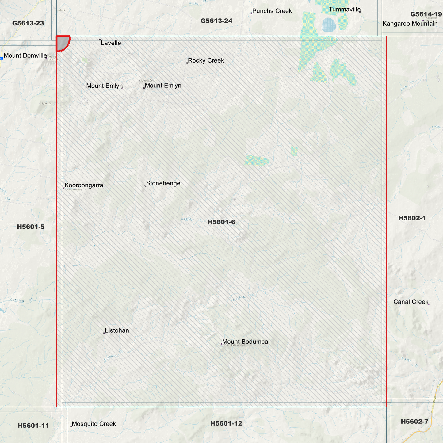 Mount Emlyn 1m Digital Elevation Model (H5601-6)
