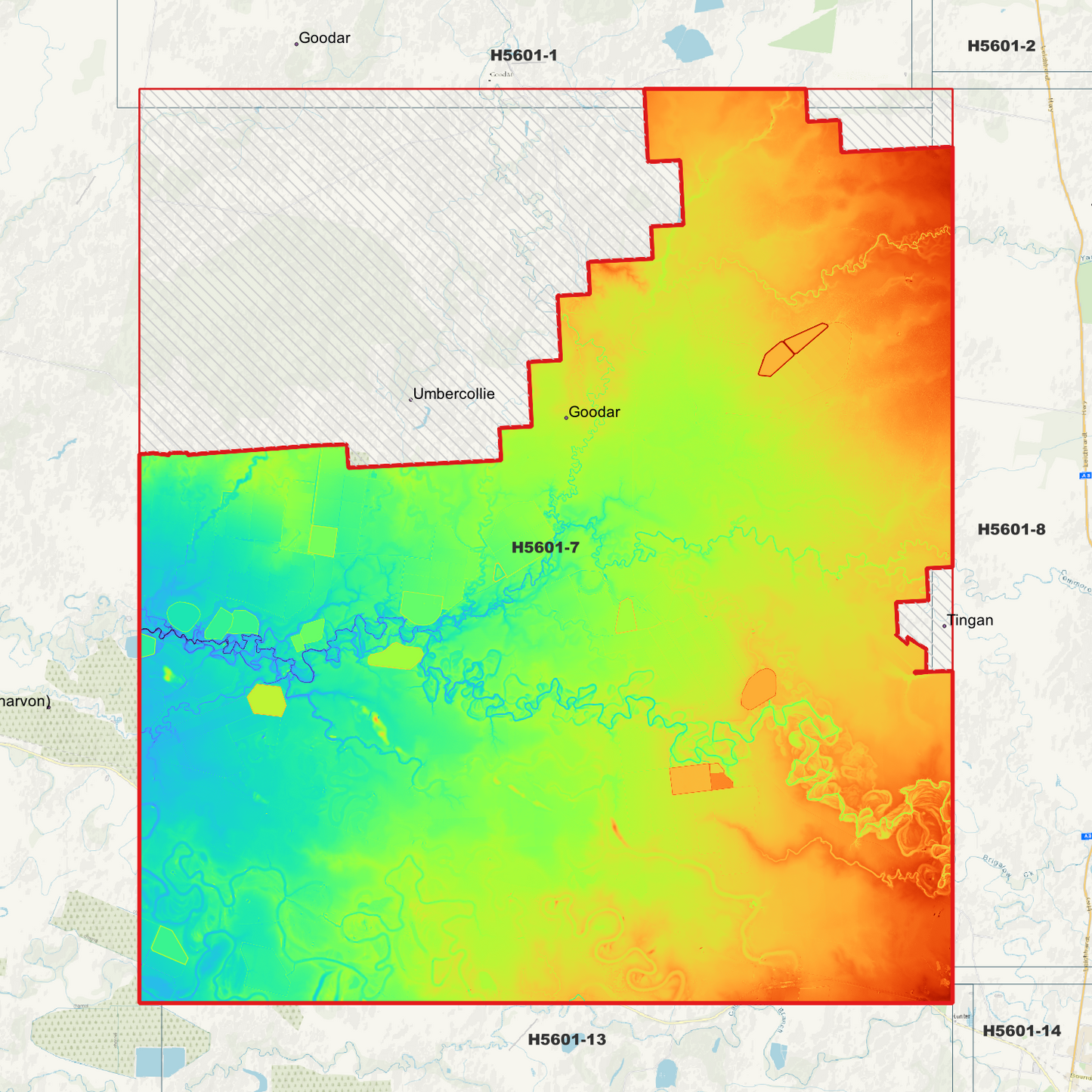 Yambocully 1m Digital Elevation Model (H5601-7)