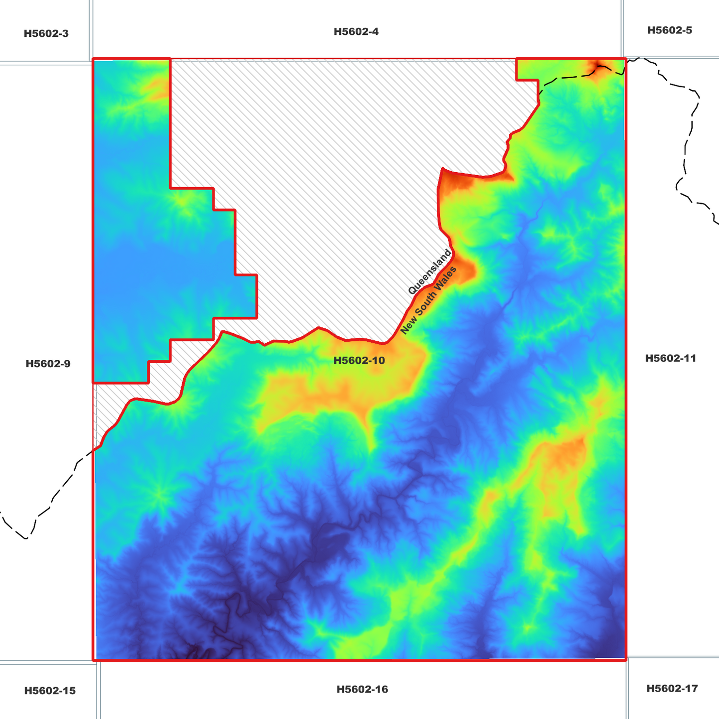 Koreelah 1m Digital Elevation Model (H5602-10)