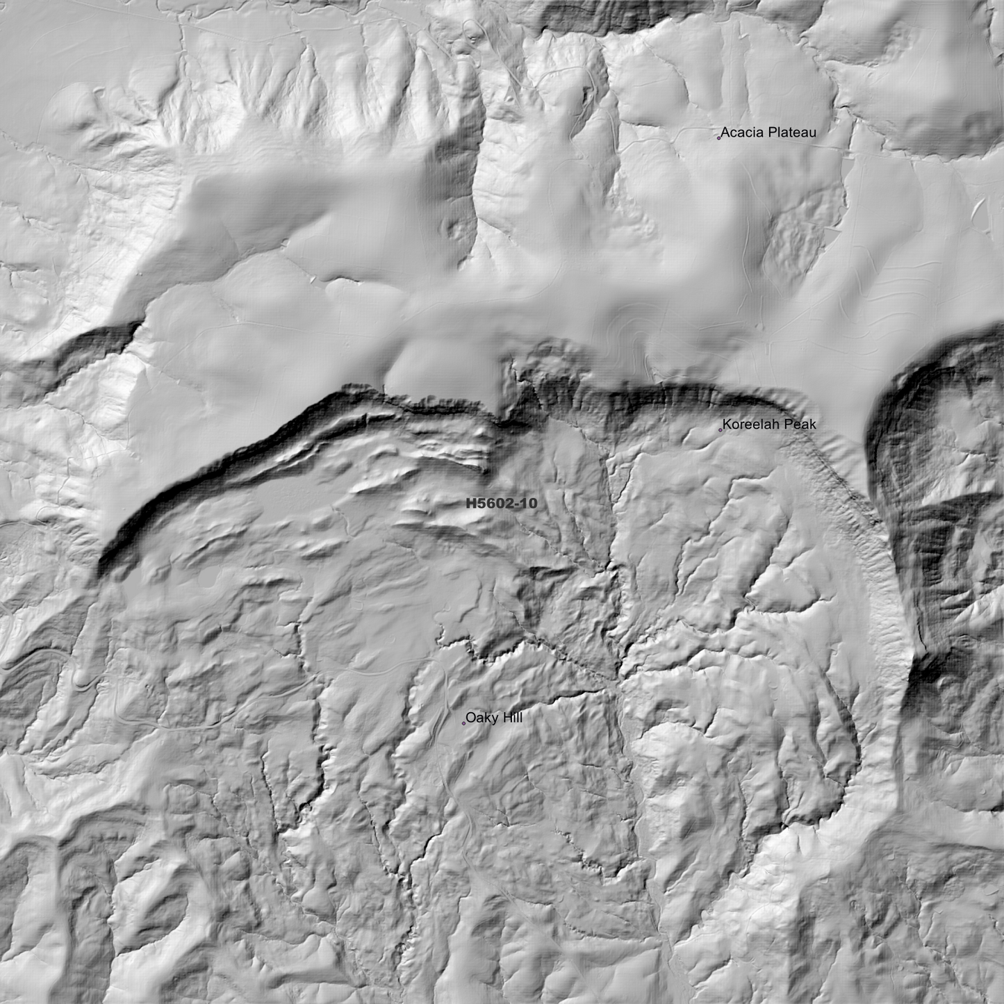 Koreelah 1m Digital Elevation Model (H5602-10)
