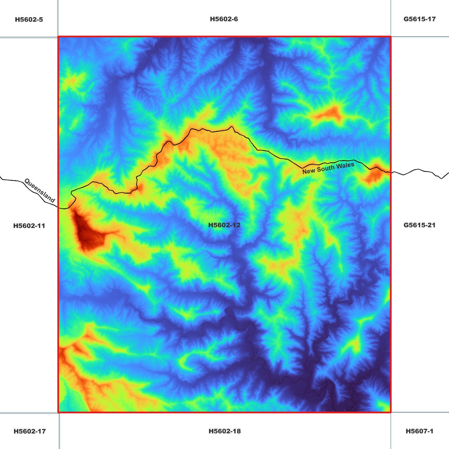 Grevillia 1m Digital Elevation Model (H5602-12)