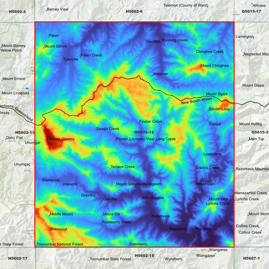 Grevillia 1m Digital Elevation Model (H5602-12)