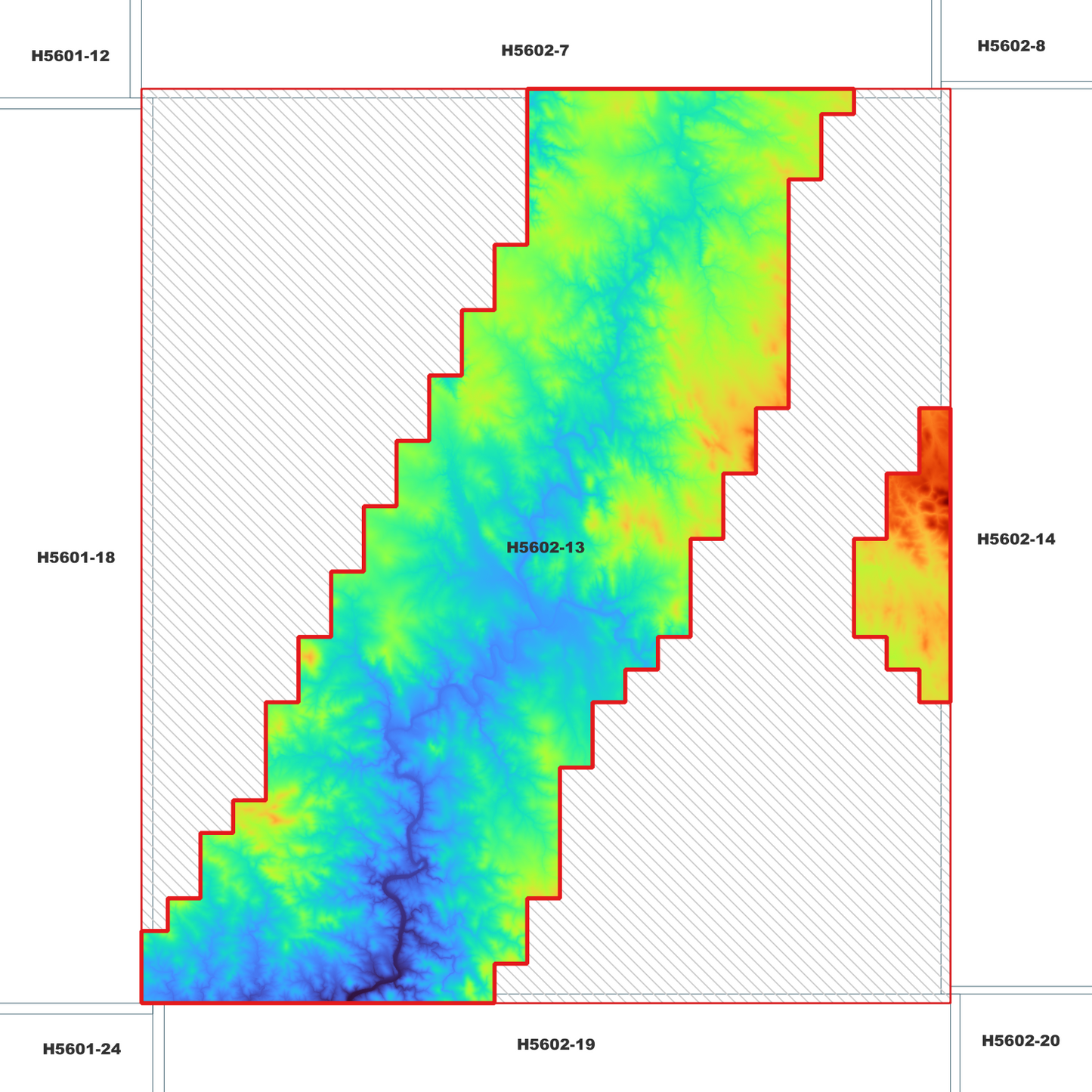 Pikedale 1m Digital Elevation Model (H5602-13)