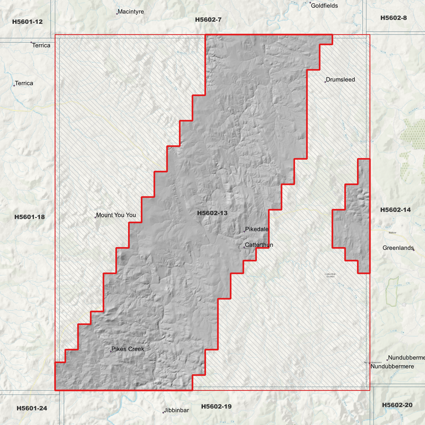 Pikedale 1m Digital Elevation Model (H5602-13)