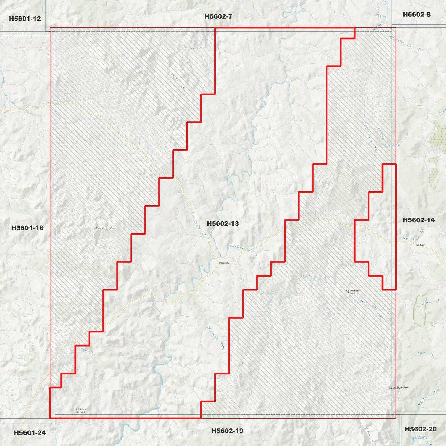 Pikedale 1m Digital Elevation Model (H5602-13)