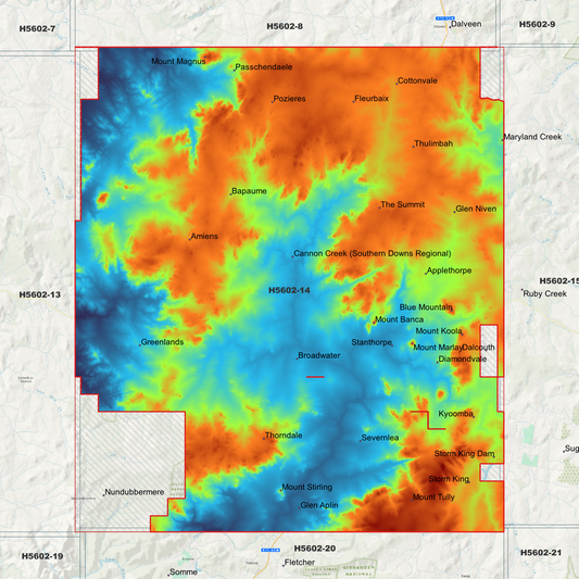 Stanthorpe 1m Digital Elevation Model (H5602-14)