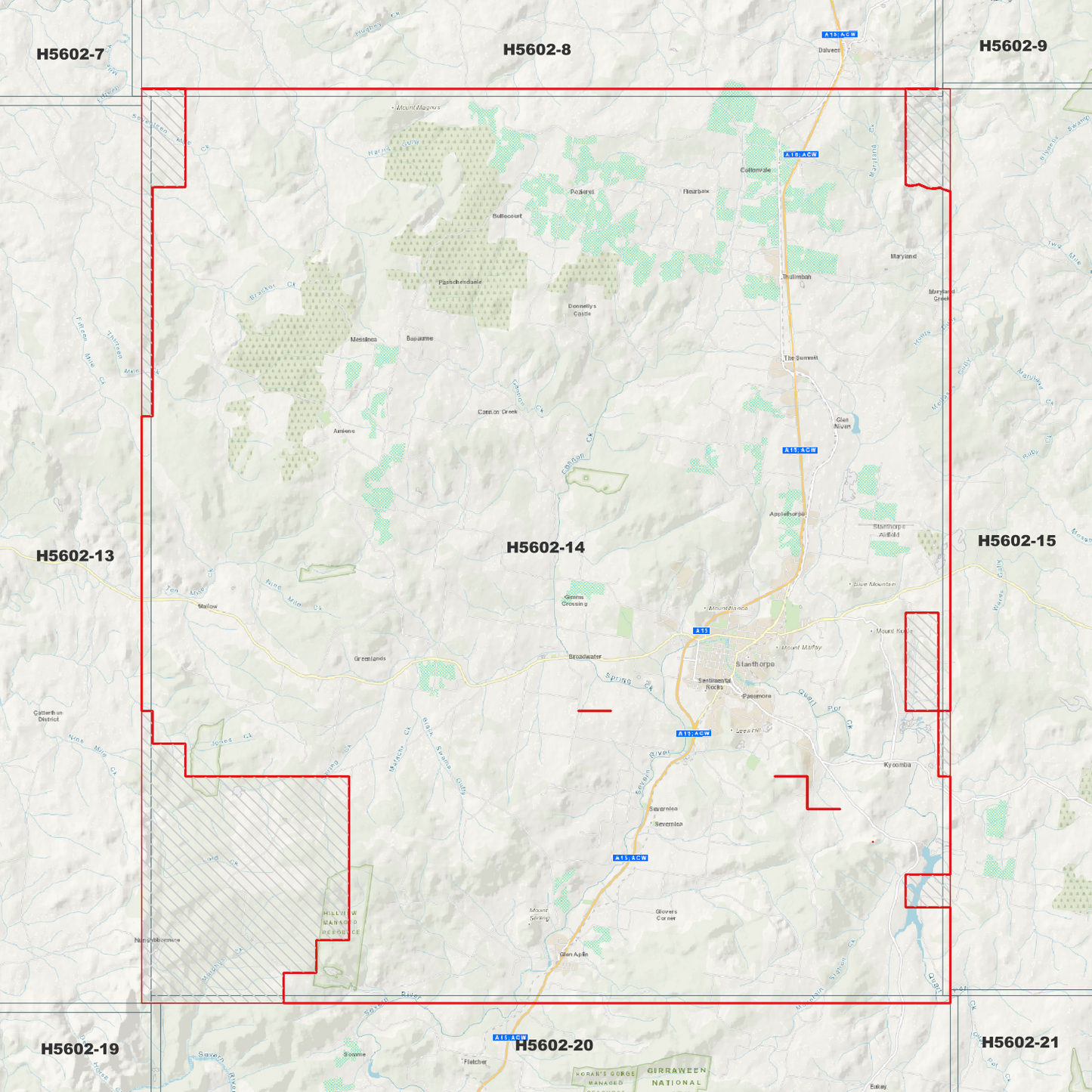 Stanthorpe 1m Digital Elevation Model (H5602-14)