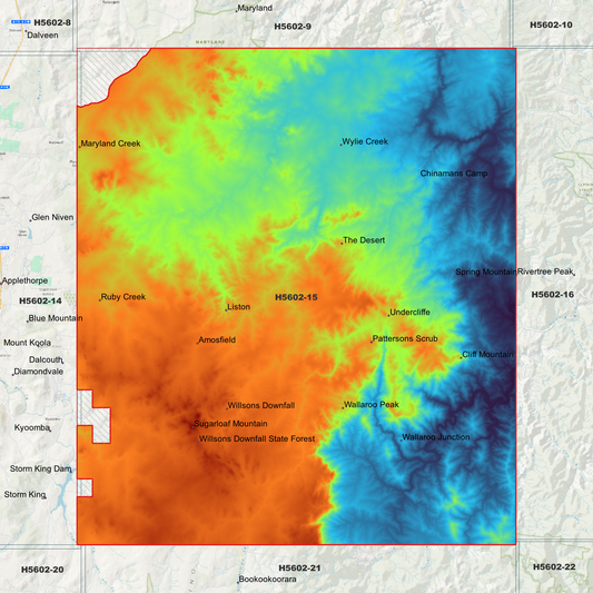 Liston 1m Digital Elevation Model (H5602-15)