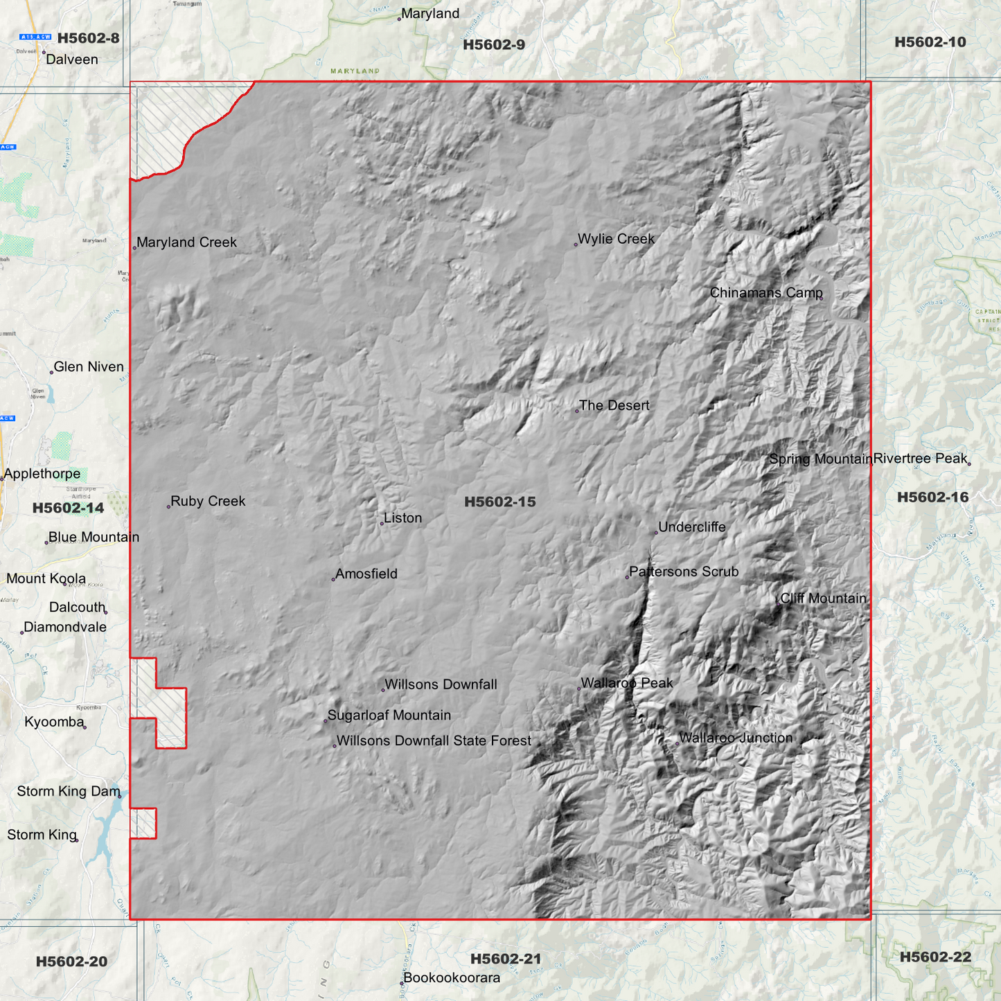 Liston 1m Digital Elevation Model (H5602-15)