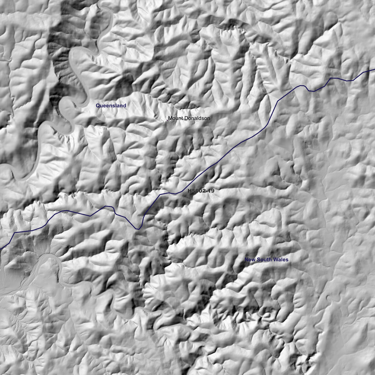 Jibbinbar 50cm, 1m & 5m Digital Elevation Models (H5602-19)