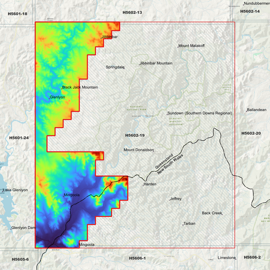Sundown 1m Digital Elevation Model (H5602-19)