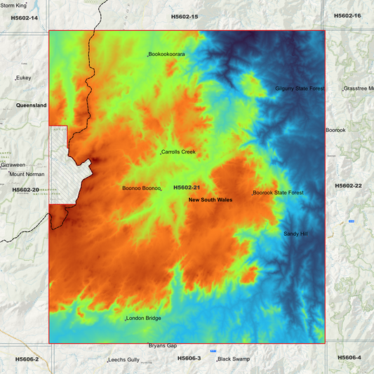 Boonoo 1m Digital Elevation Model (H5602-21)