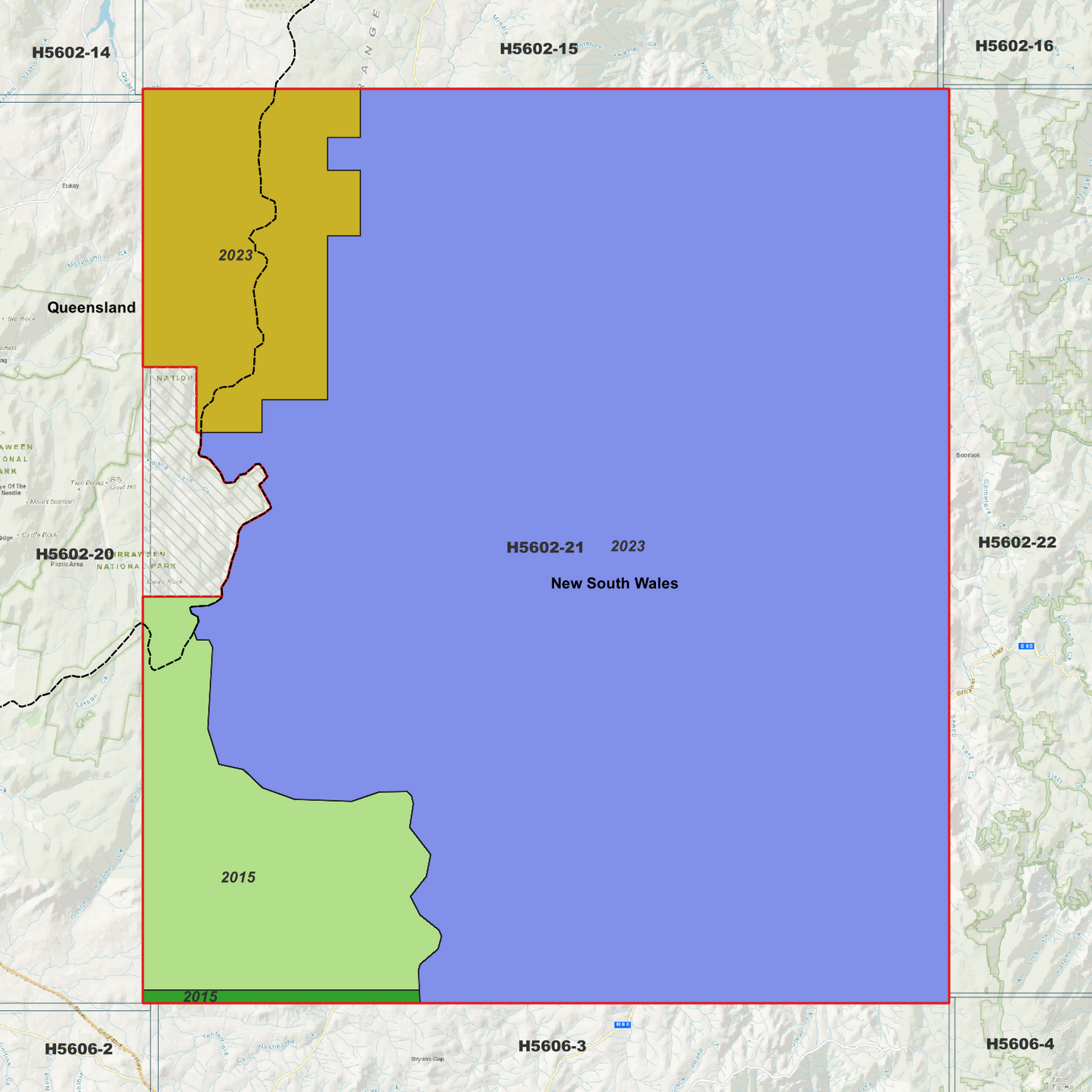 Boonoo 1m Digital Elevation Model (H5602-21)