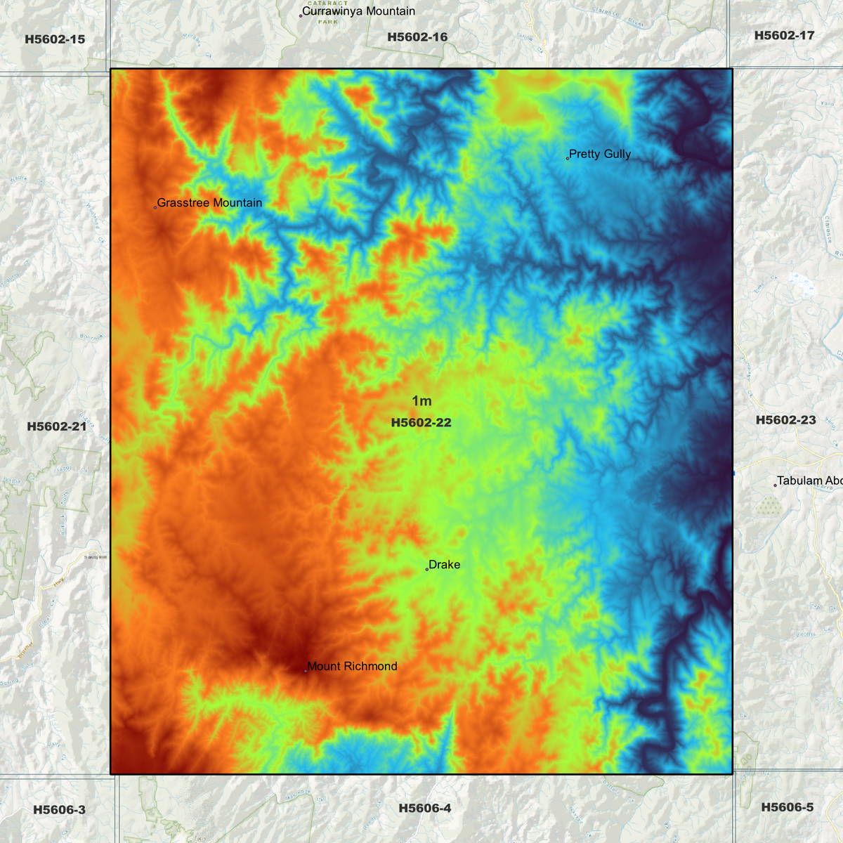 Drake 1m Digital Elevation Models (H5602-22)
