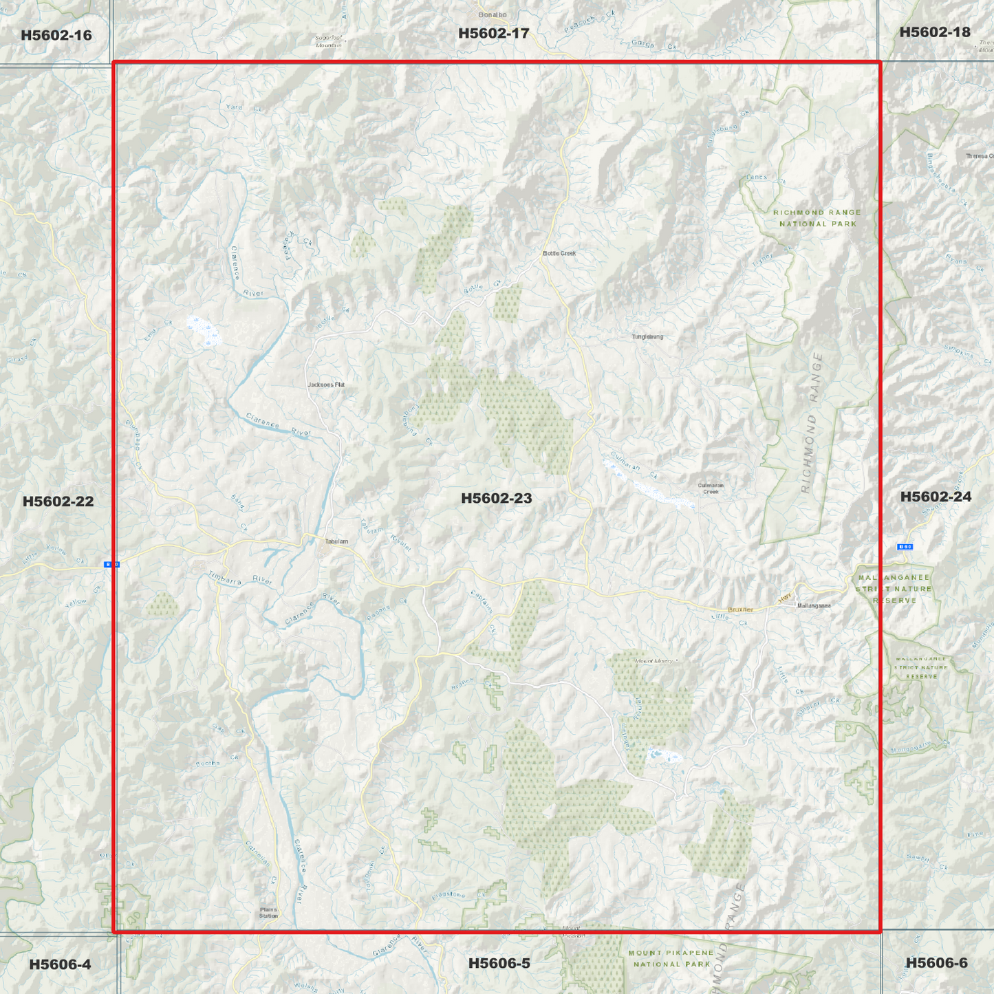 Tabulam 1m Digital Elevation Model (H5602-23)