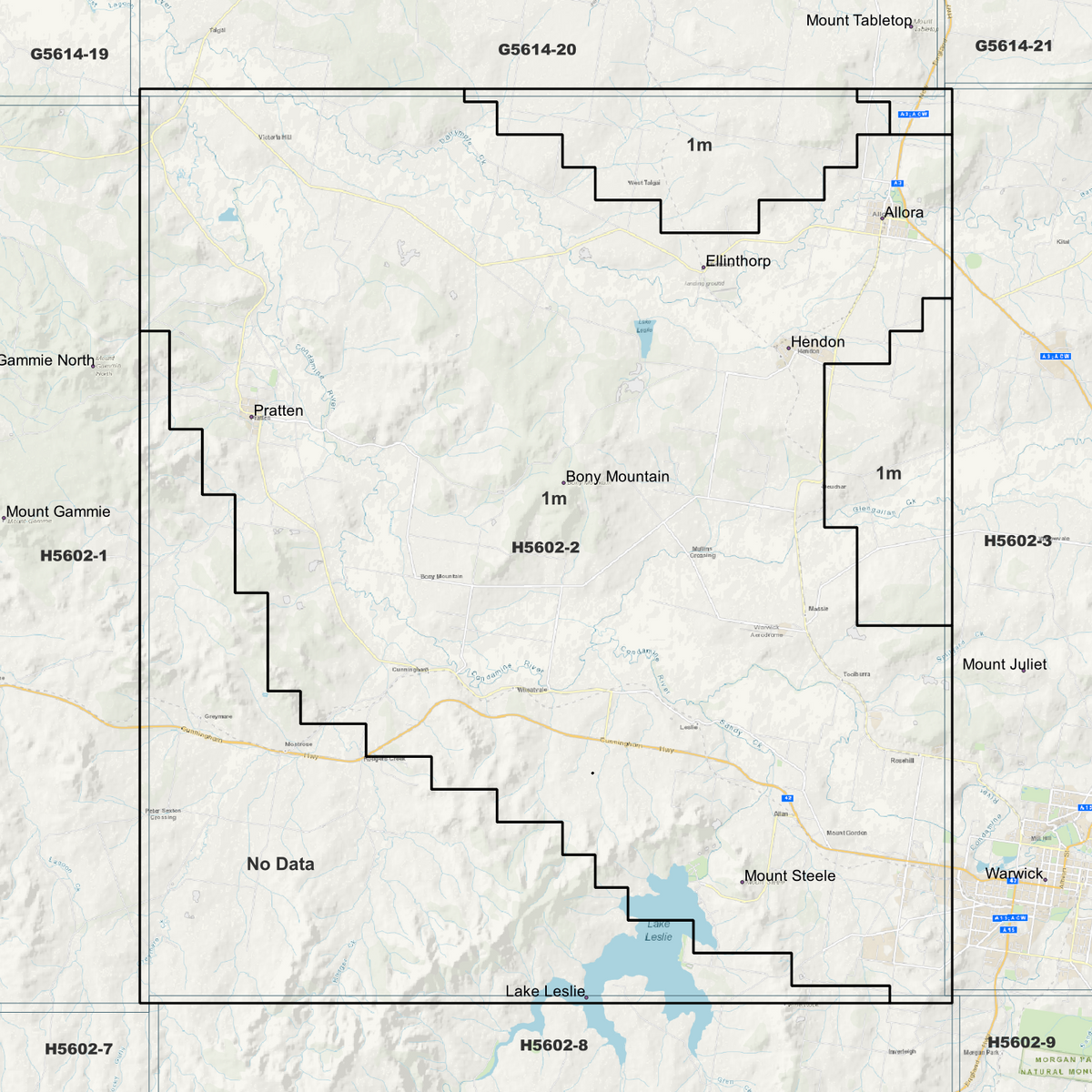 Leslie 1m Digital Elevation Models (H5602-2)