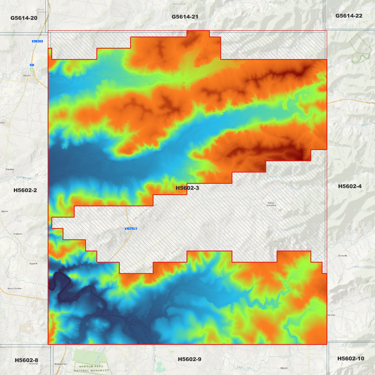 Warwick 1m Digital Elevation Models (H5602-3)