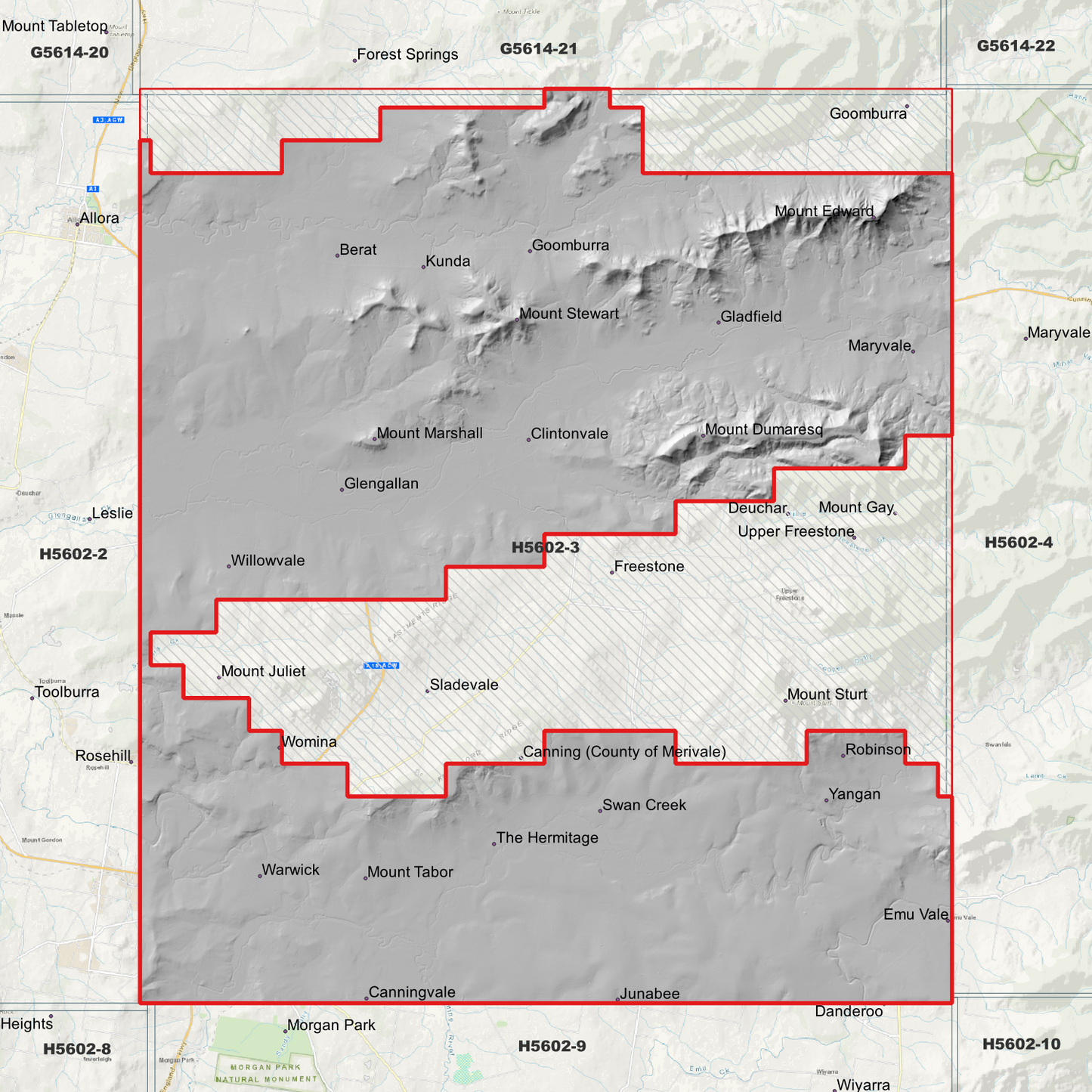 Warwick 1m Digital Elevation Model (H5602-3)