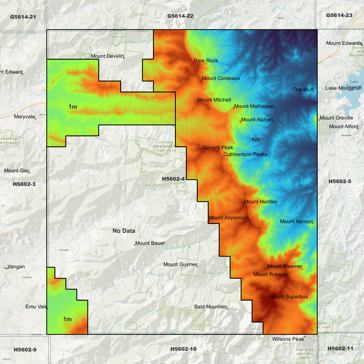 Alphen 1m Digital Elevation Models (H5602-4)