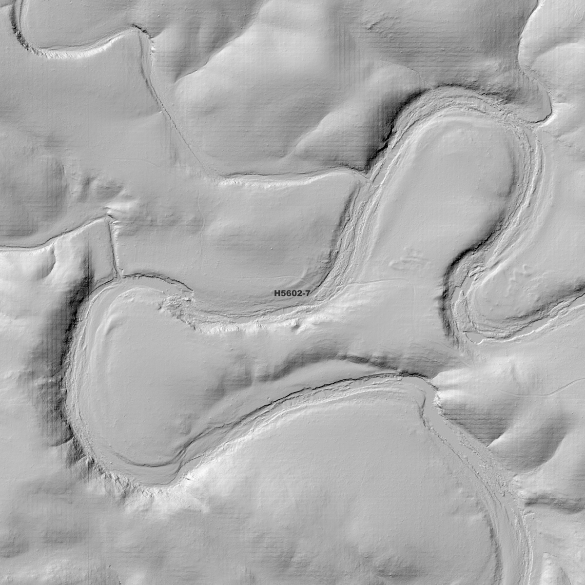 Burrabaranga 50cm & 1m Digital Elevation Models (H5602-7)