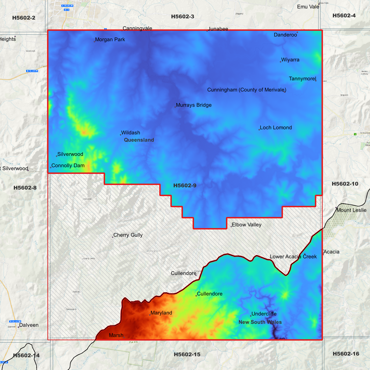 Cullendore 1m Digital Elevation Model (H5602-9)
