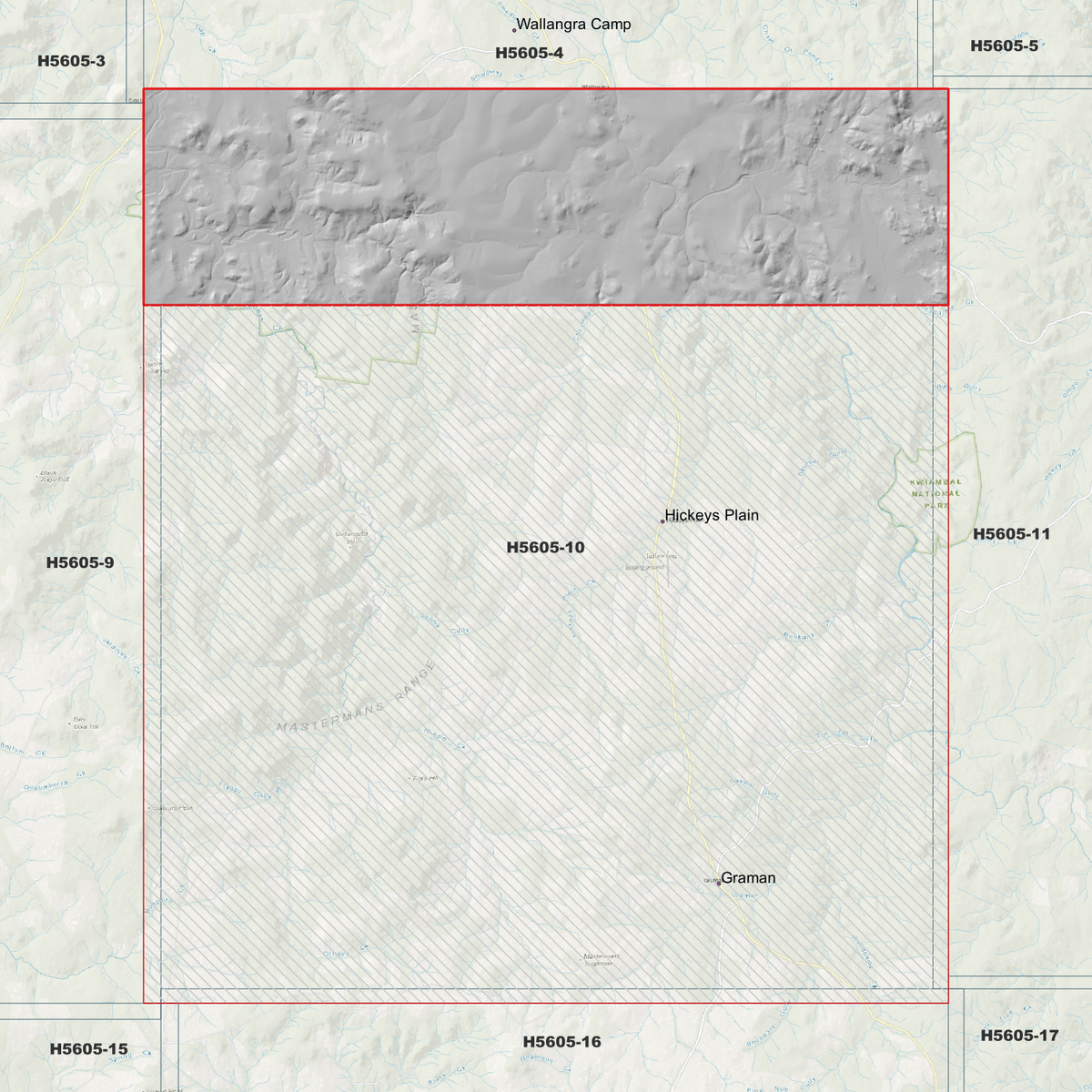 Balfours Peak 1m & 2m Digital Elevation Models (H5605-10)