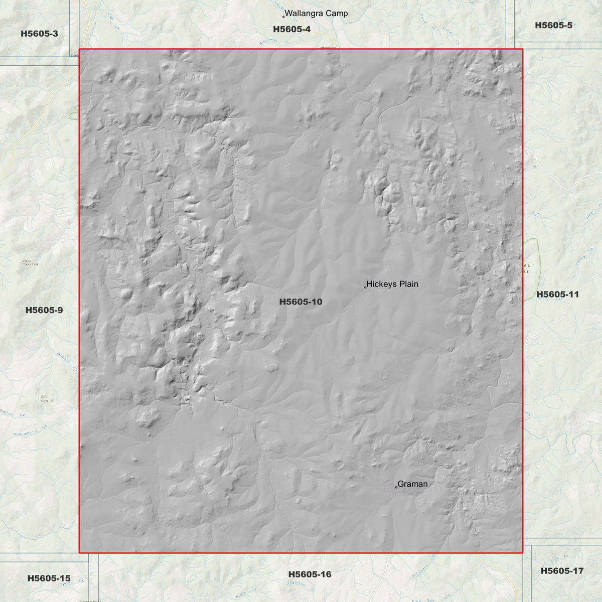 Balfours Peak 1m & 2m Digital Elevation Models (H5605-10)