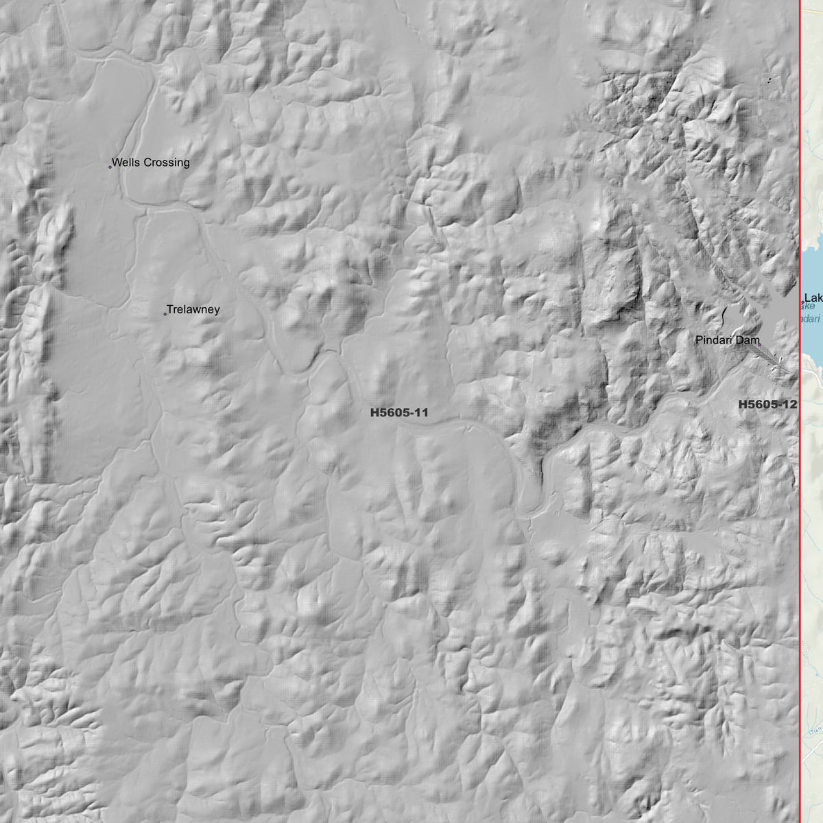 Ashford 1m, 2m & 5m Digital Elevation Models (H5605-11)
