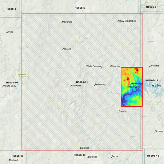 Ashford 1m Digital Elevation Model (H5605-11)