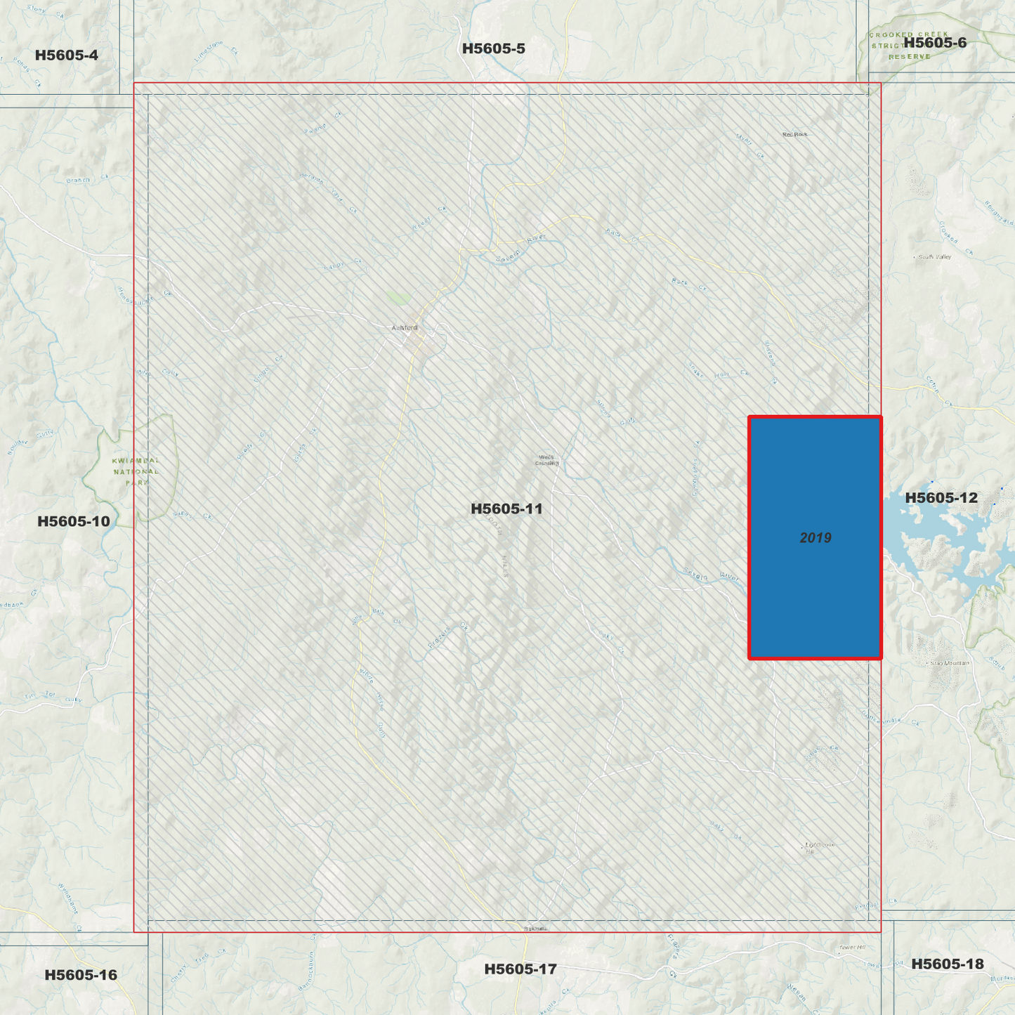 Ashford 1m Digital Elevation Model (H5605-11)