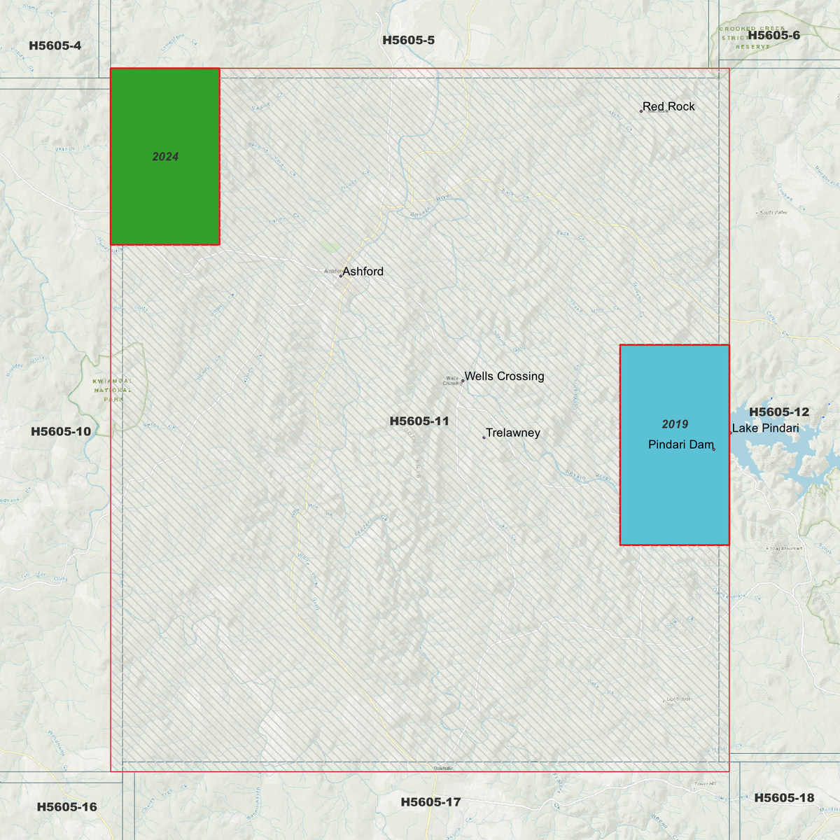 Ashford 1m, 2m & 5m Digital Elevation Models (H5605-11)