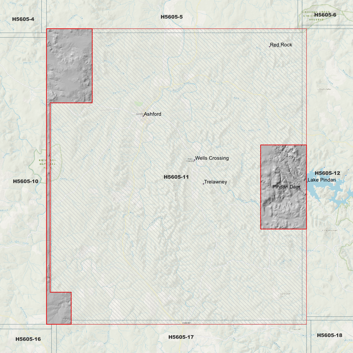 Ashford 1m, 2m & 5m Digital Elevation Models (H5605-11)