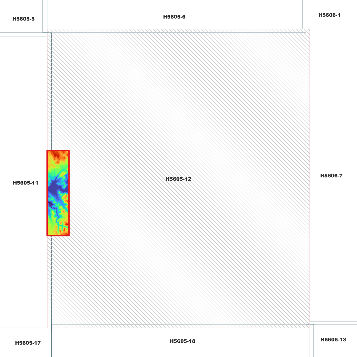 Pindari 1m Digital Elevation Model (H5605-12)